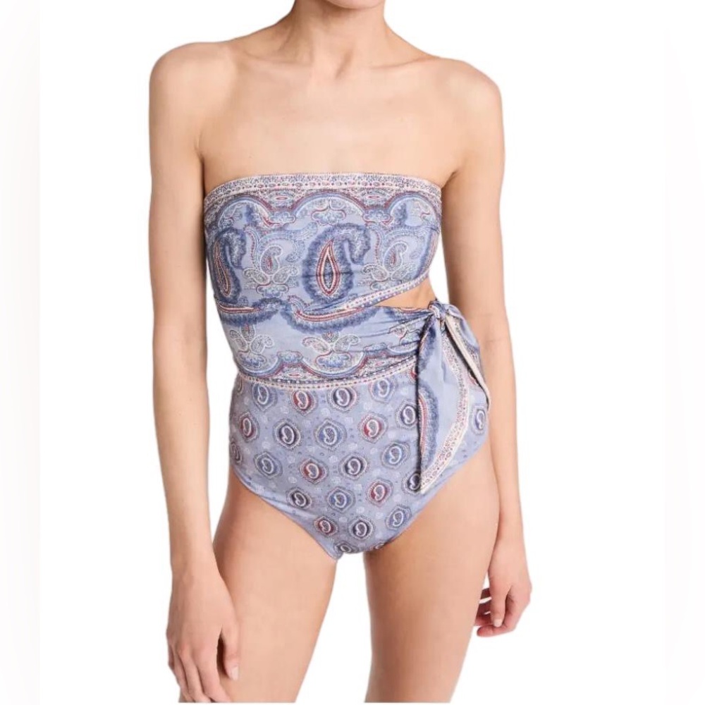 Zimmermann Vitali scarf tie one piece